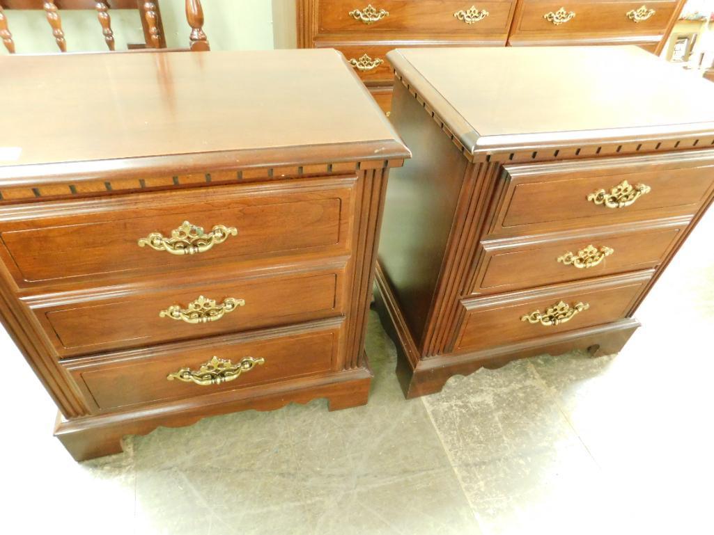 Broyhill 2 Drawer Nightstands - 26" x 24" x 16"