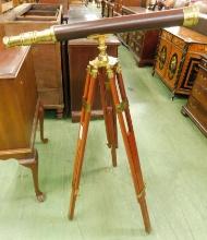 Wood and Brass Telescope