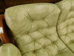 Trend Line Furniture - Faux Leather Loveseat