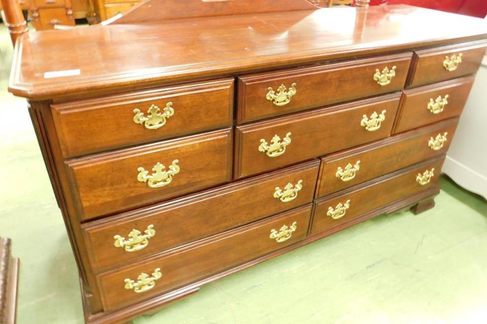 Cherry 6 Over 4 Dresser - Carlise Collection