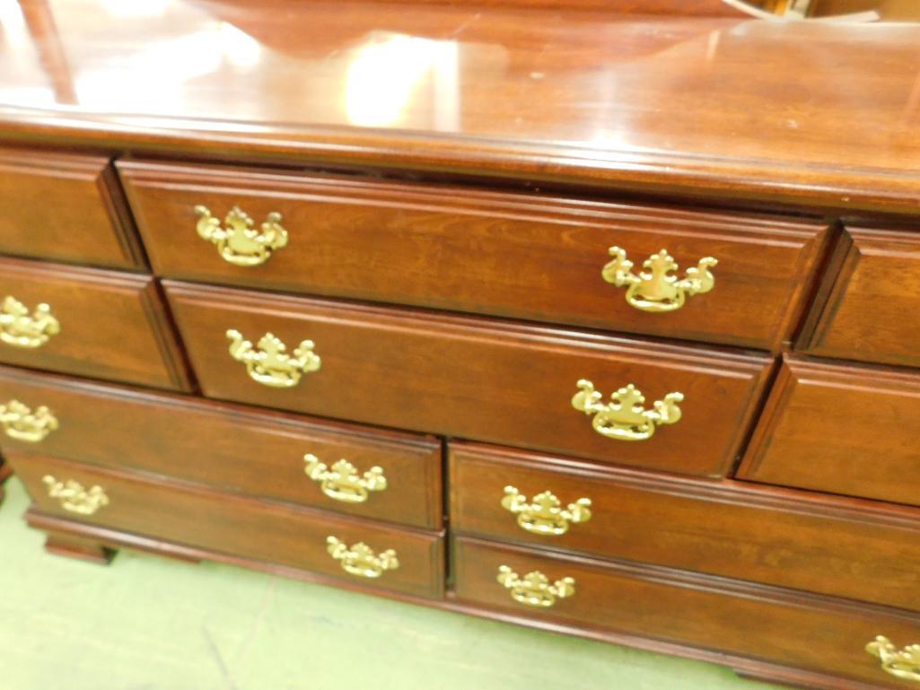 Cherry 6 Over 4 Dresser - Carlise Collection