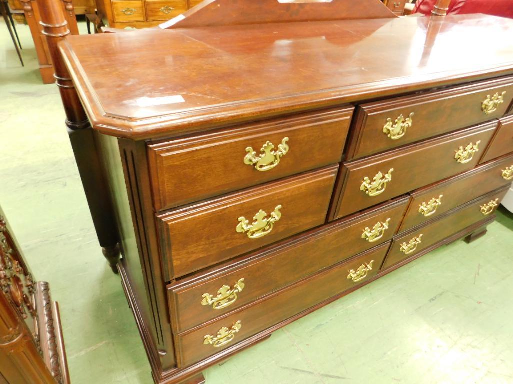 Cherry 6 Over 4 Dresser - Carlise Collection