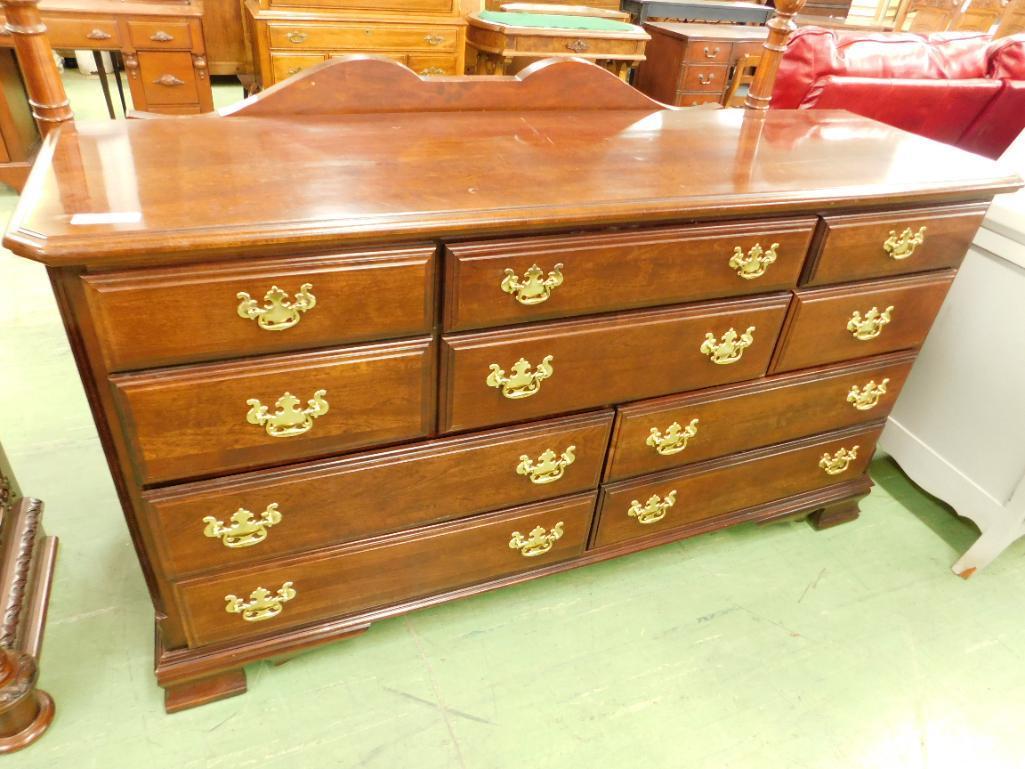 Cherry 6 Over 4 Dresser - Carlise Collection