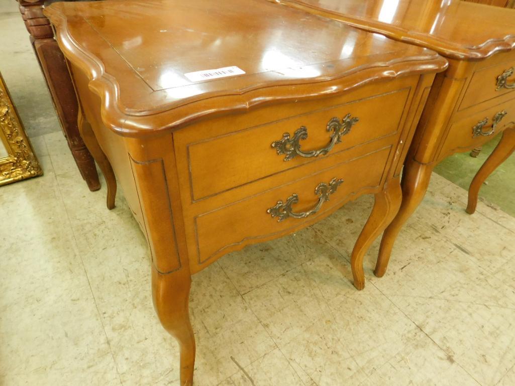 Pair of Hammary One Drawer Nightstands