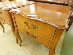 Pair of Hammary One Drawer Nightstands