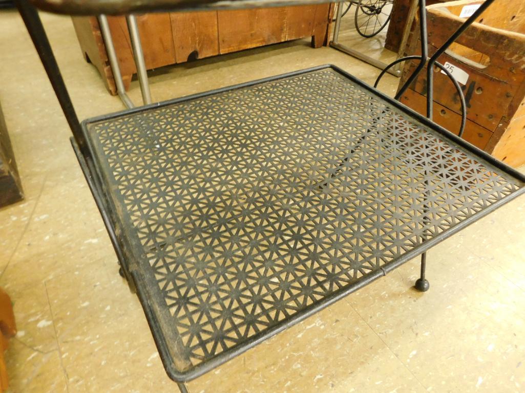 MCM Mid Century Metal Stand