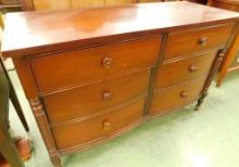 Drexel 6 Drawer Mahogany Dresser