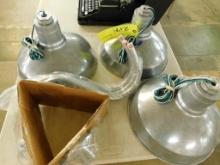 3 Metal Barn Lights - New in Box