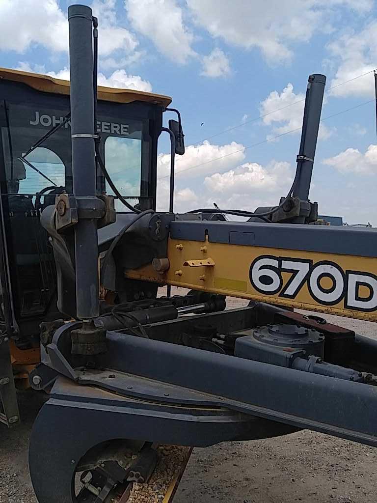 2008 John Deere 670D Motor Grader