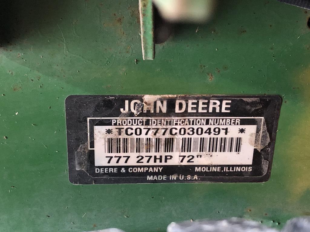 2005 John Deere Zero Turn Mower