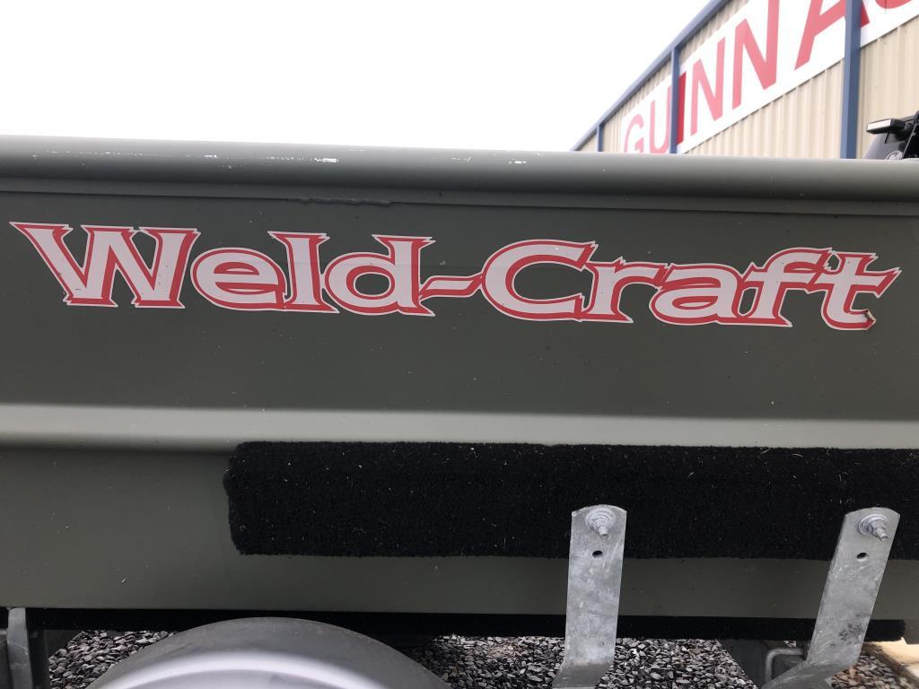 Weld-Craft 14ft Aluminum Boat W/ Outboard Motor & Trailer
