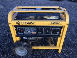 Titan Industrial 7500M Generator