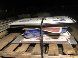 Signs - 1 pallet