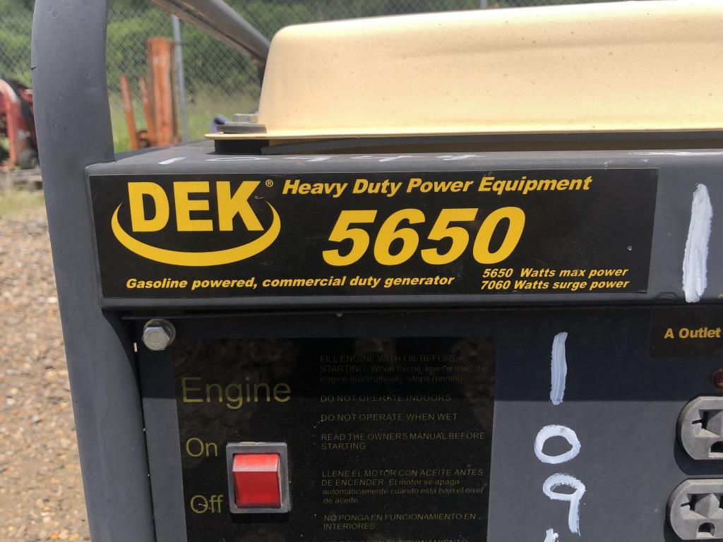 DEK 5650 Generator
