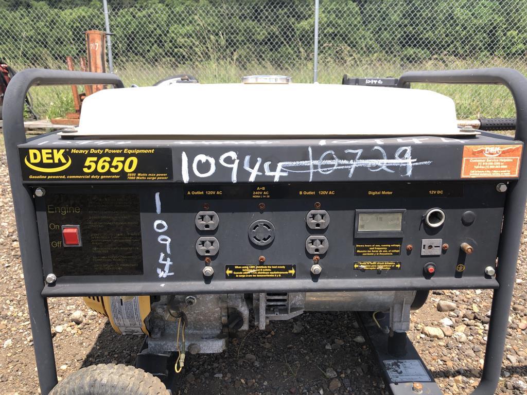 DEK 5650 Generator