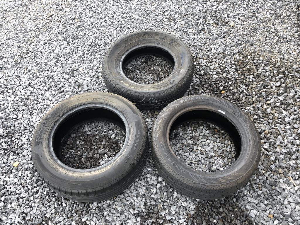 3 tires