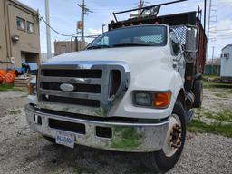 2007 Ford F750 Single Axle Dump Truck (OFFSITE)