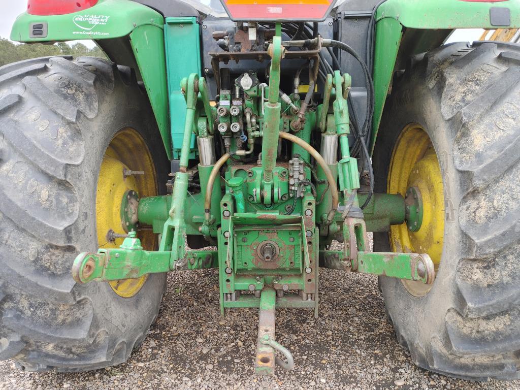 John Deere 6430 Tractor W/Side Boom Mower