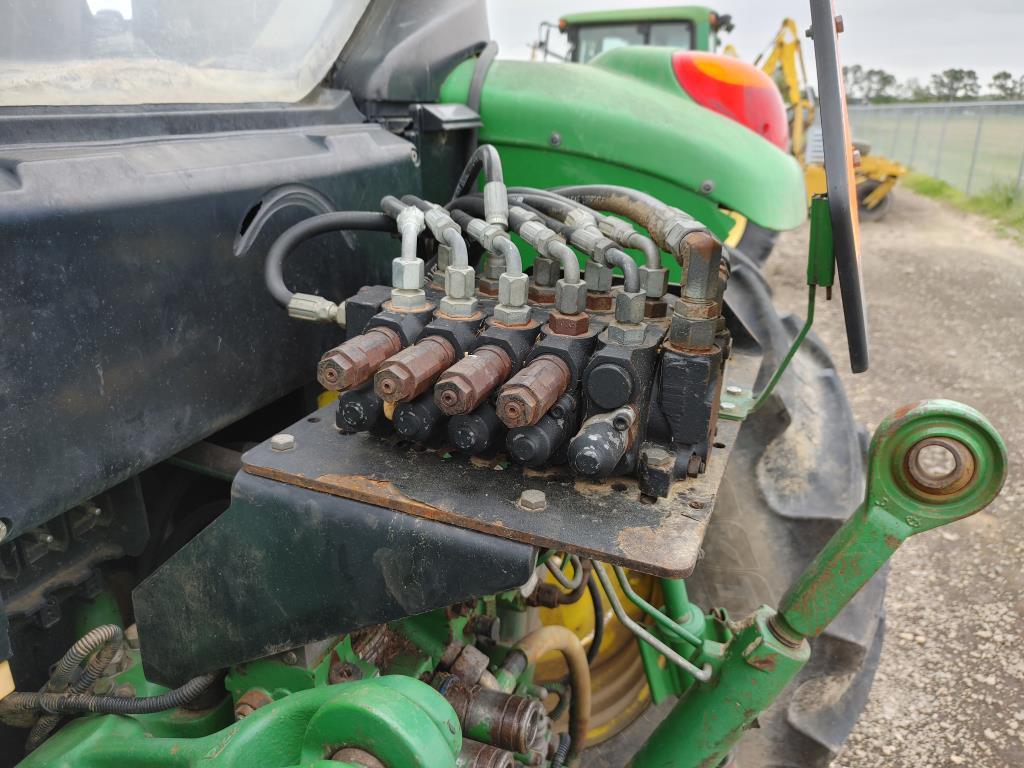 John Deere 6430 Tractor W/Side Boom Mower
