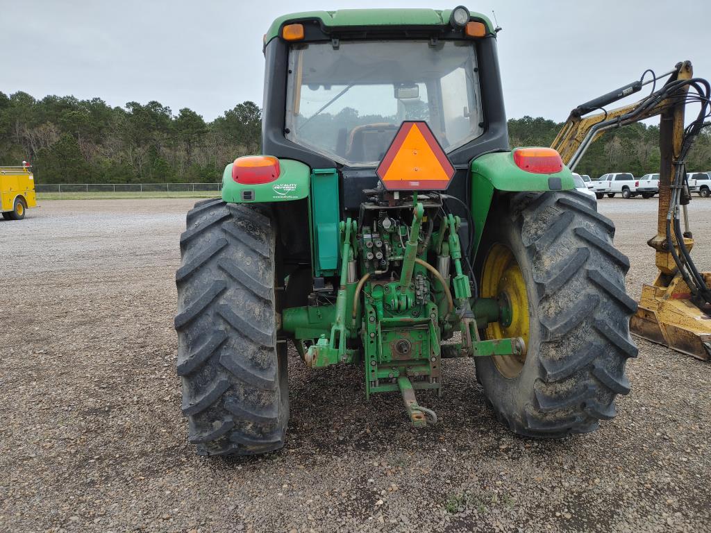 John Deere 6430 Tractor W/Side Boom Mower