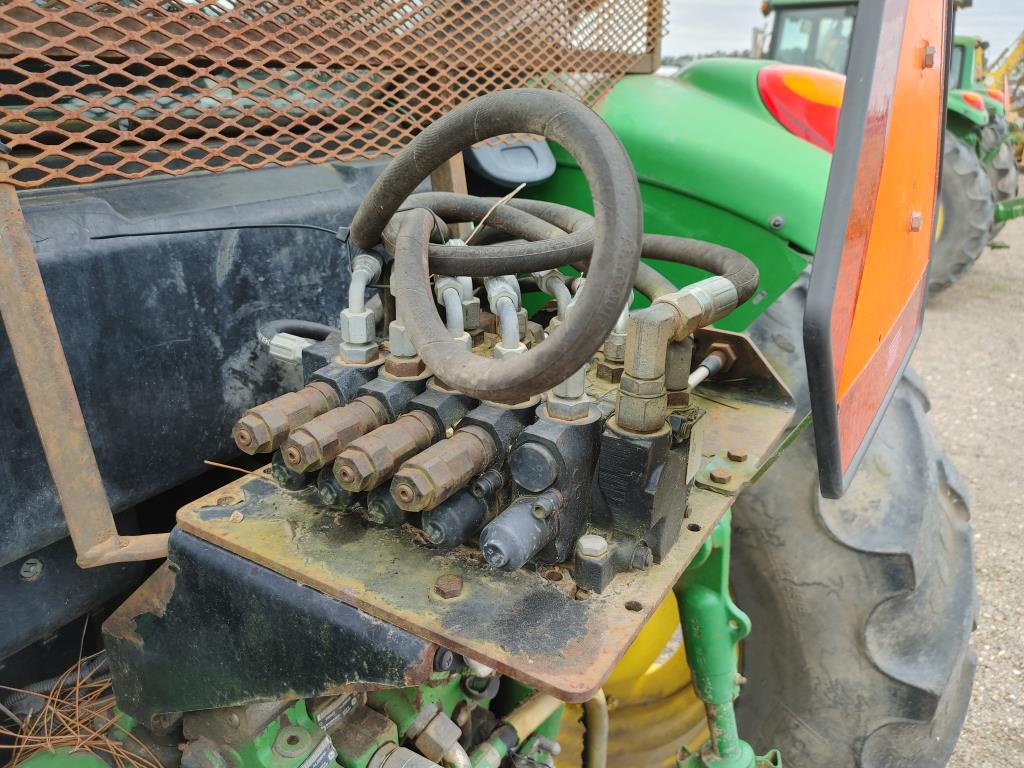 John Deere 6430 Tractor W/Side Boom Mower