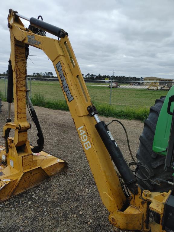 John Deere 6430 Tractor W/Side Boom Mower