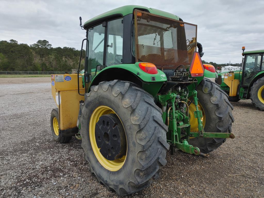 John Deere 6430 Tractor W/Side Boom Mower