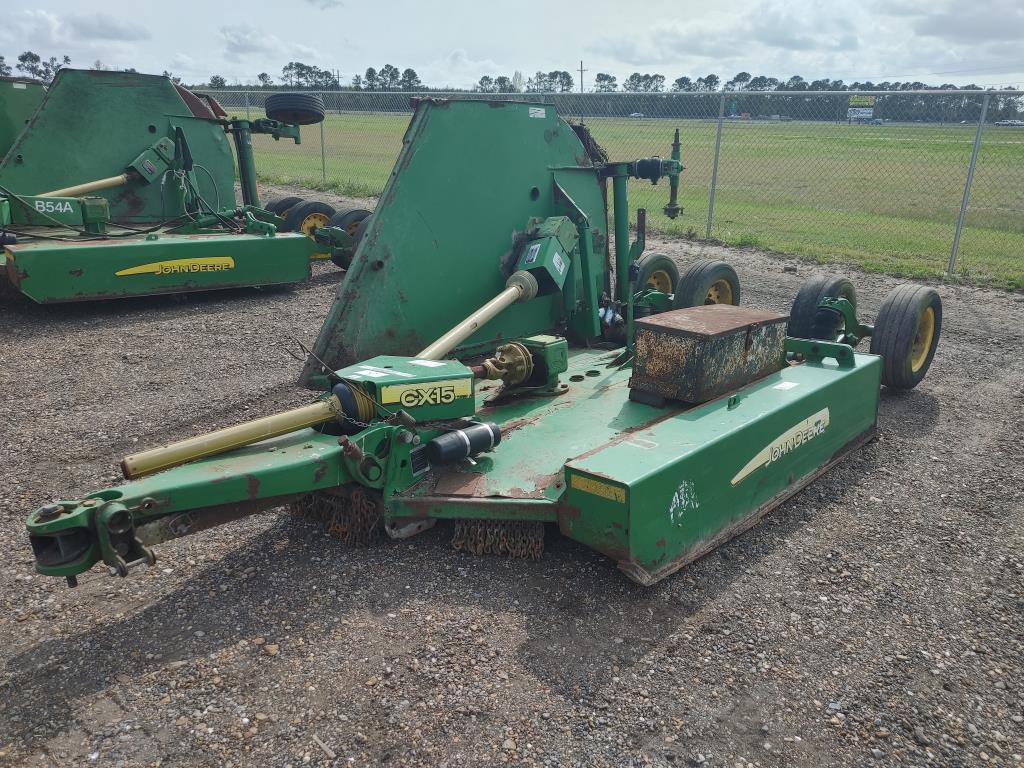John Deere CX15 Salvage 10' Winged Rotary Cutter
