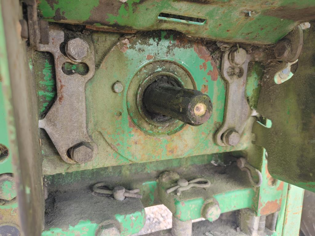 John Deere 6410 Salvage Tractor W/Side Boom Mower