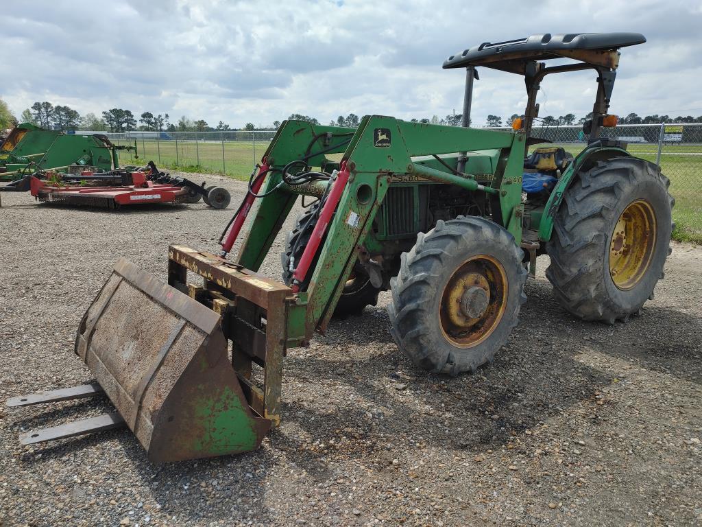 John Deere 5400 4WD Tractor W/Front Loader