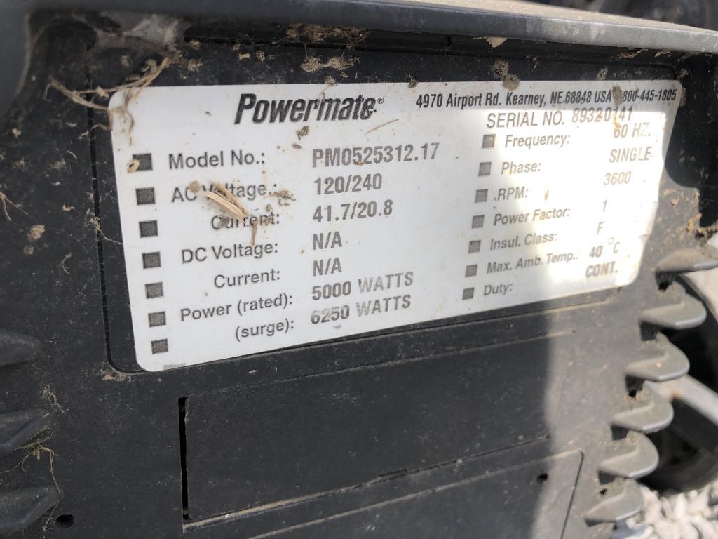 Coleman Powermate 5000 Watt Generator