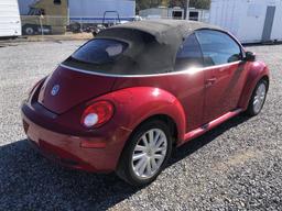 2008 Volkswagen Beetle Convertible Coupe