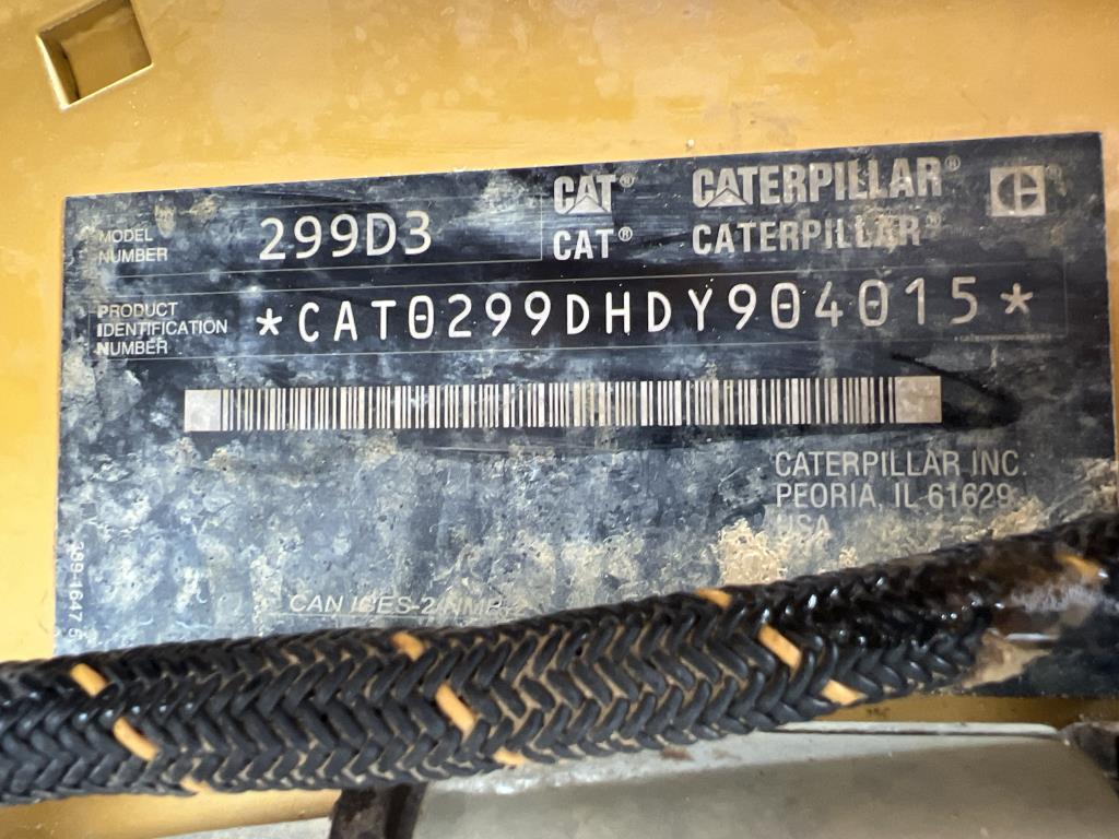 2021 Caterpillar 299D3 Rubber Tracked Skid Steer