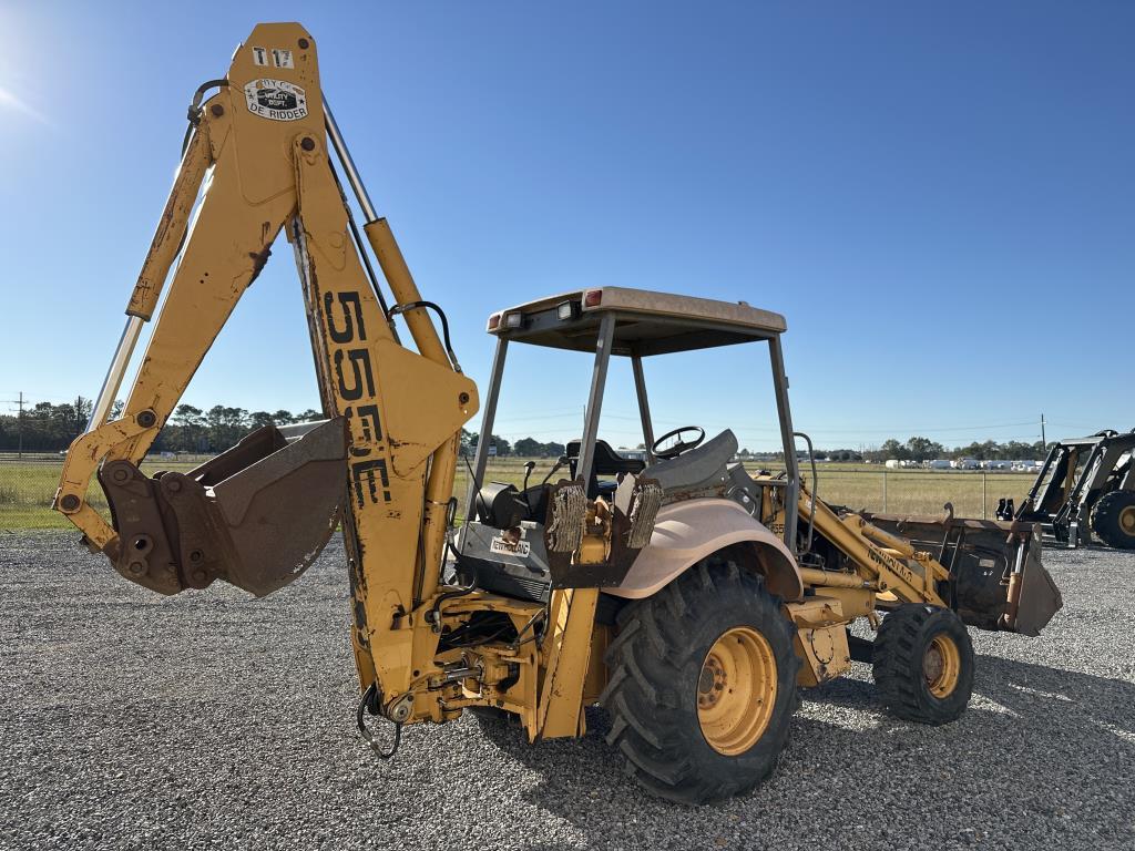 New Holland 555E Loader Backhoe