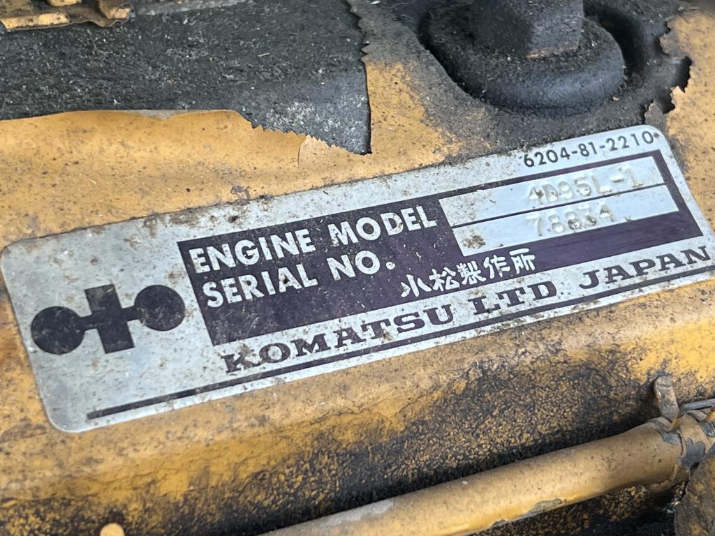Komatsu PC75UU-1 Excavator