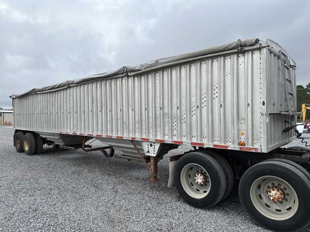 1980 Wilson AGH-500 38 ft Grain Trailer