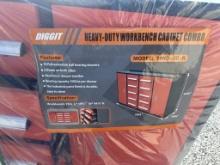 Diggit Unused Heavy-Duty Workbench Cabinet Combo