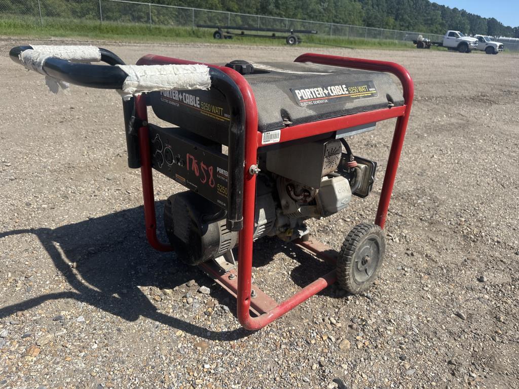 Porter Cable Electric Generator