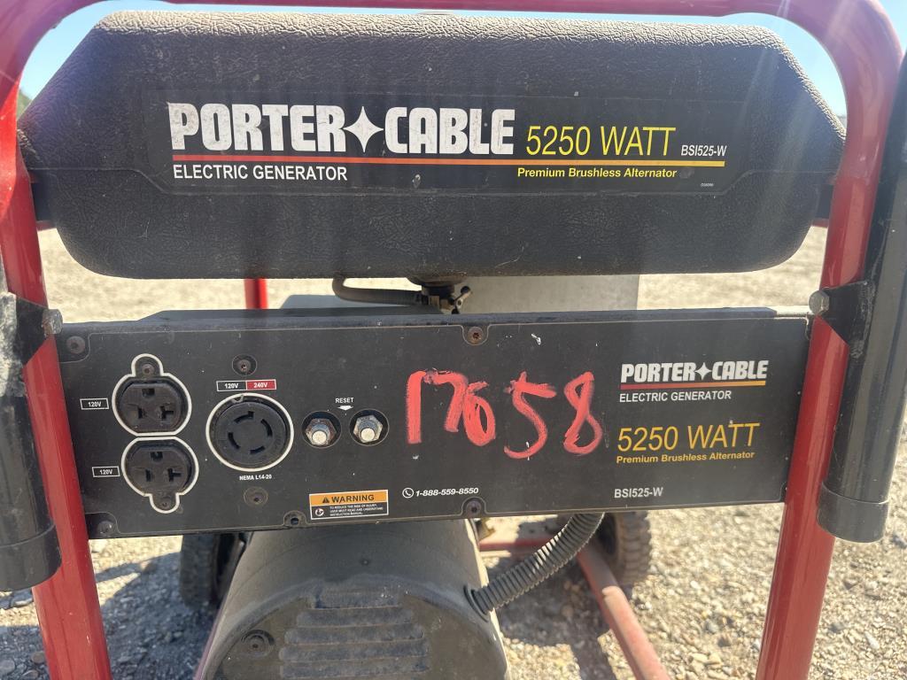 Porter Cable Electric Generator