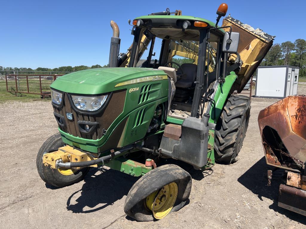 2014 John Deere 6105M Tractor