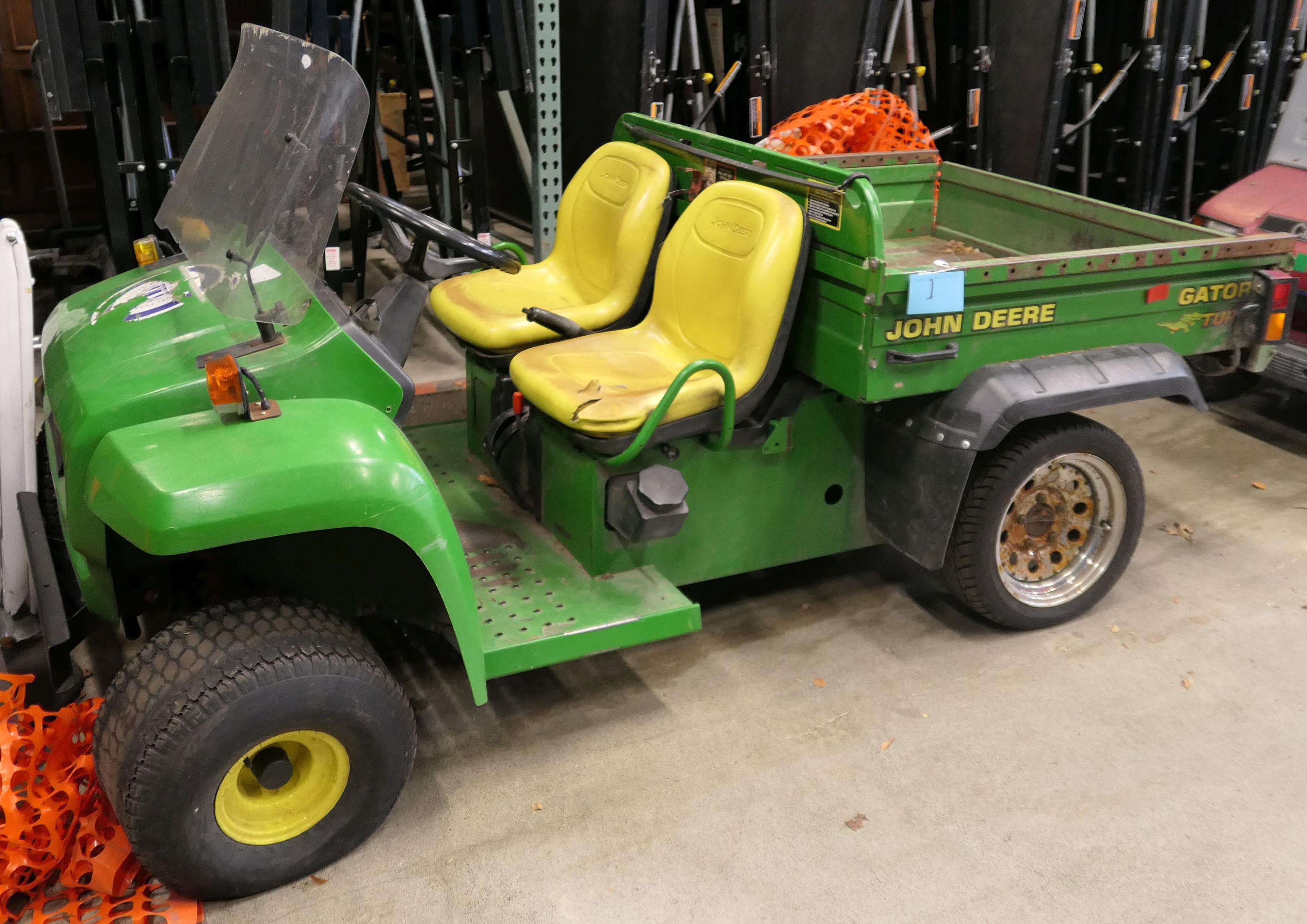 Utility Vehicle: John Deere 4x2 Turf, Gasoline Engine