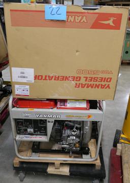 Diesel Generator: Yanmar YDG 5500 EV