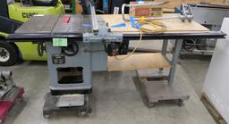 10" Table Saw: Delta Unisaw, w/  43" Unifence, 115V