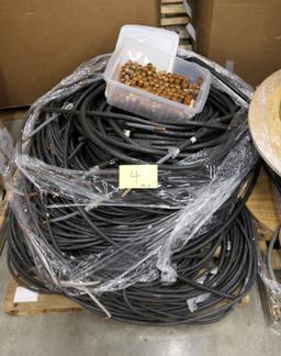 Misc. Cords & Cables, 5 Pallets, Approx. 3,000 lb. Gross Wt.