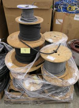 Misc. Cords & Cables, 5 Pallets, Approx. 3,000 lb. Gross Wt.