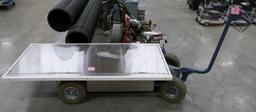 Electric Cart w/ Metal Deck