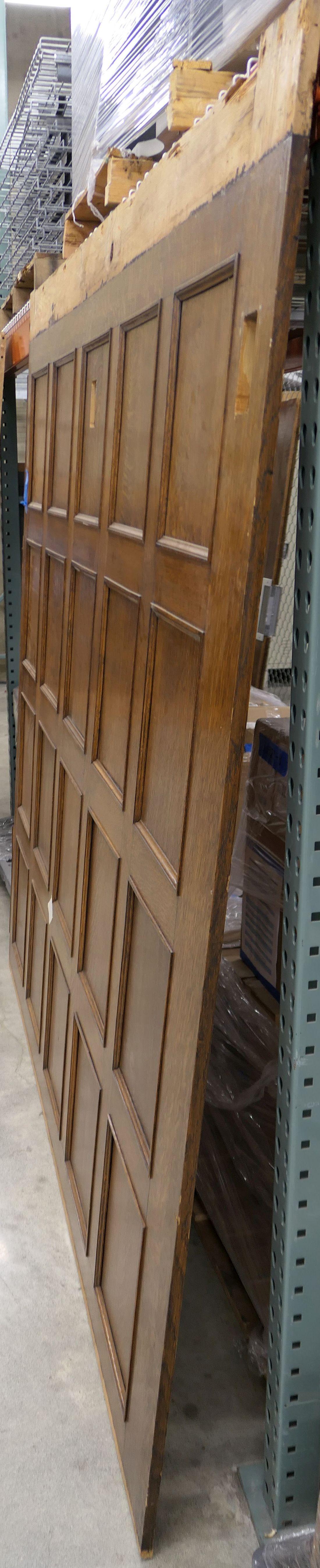 LOT 13: Large Antique Wall Paneling, 1 piece.