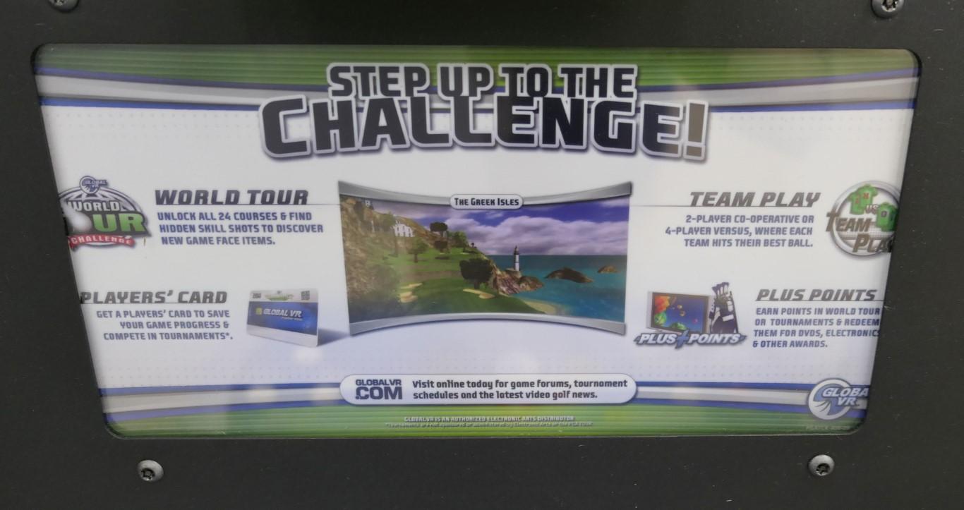 Arcade Cabinet: EA Sports PGA Tour Golf Team Challenge