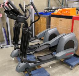 Ellipticals: Life Fitness 9100, 2 Items on Dollies