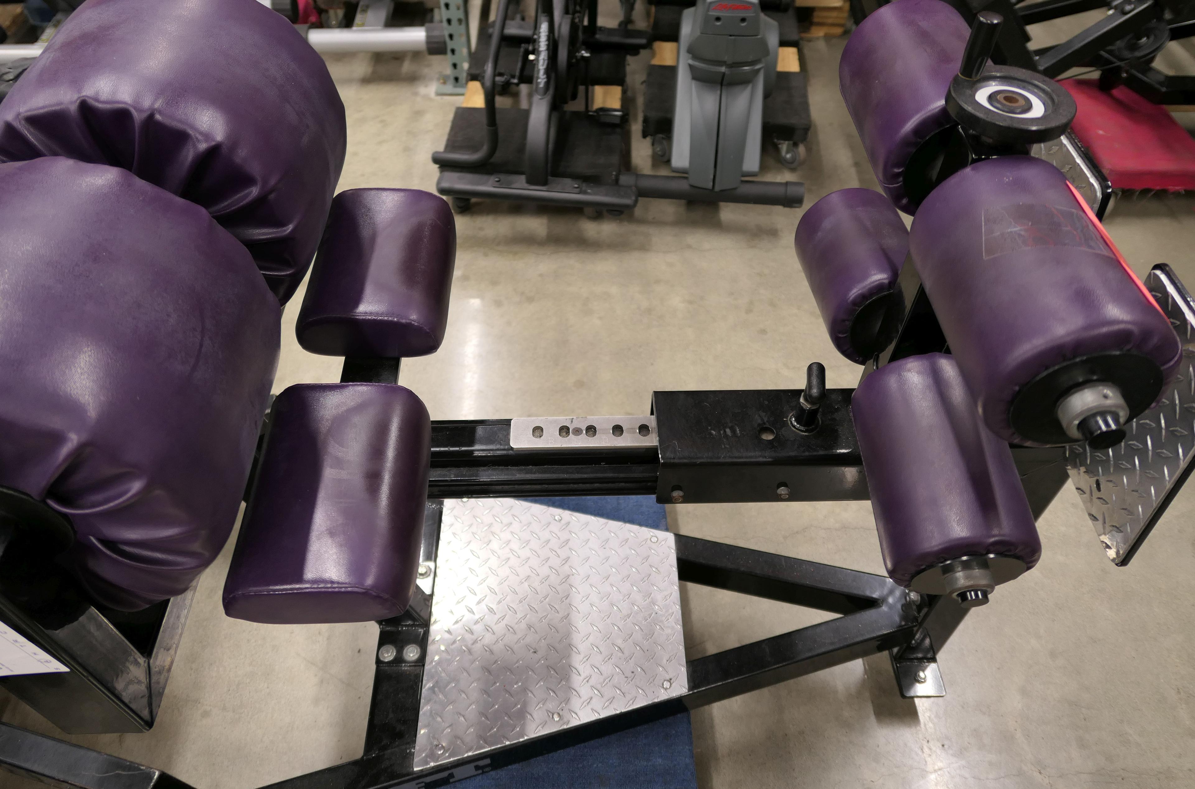 Exercise Equipment: Power Lift GHB, 3 Items on Dollies